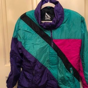 Pretty colorful lightweight jacket